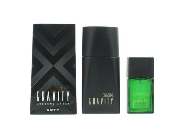Coty-sett: Dark Gravity Eau de Cologne (100 ml) + Defy Gravity Eau de Cologne (30 ml) (for menn)