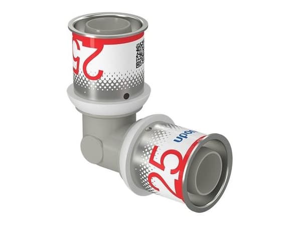 Uponor S-Press PLUS pressvinkel 90° PPSU 25 mm