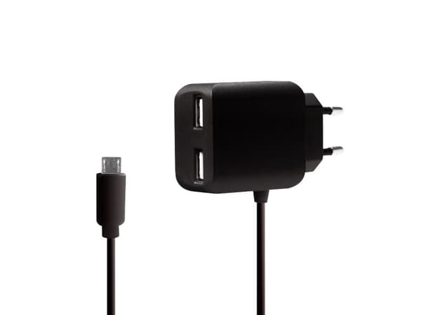 LogiLink PA0157, Innendørs, AC, 1 m, Sort