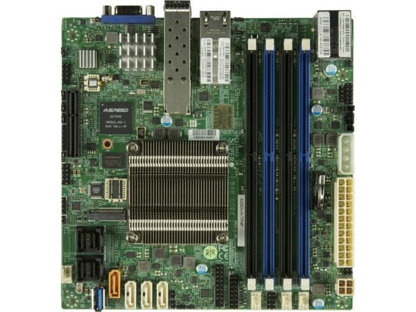Supermicro A2SDI-H-TP4F, Intel, Intel Atom®, DDR4-SDRAM, 64 GB, DIMM, 1.2 V