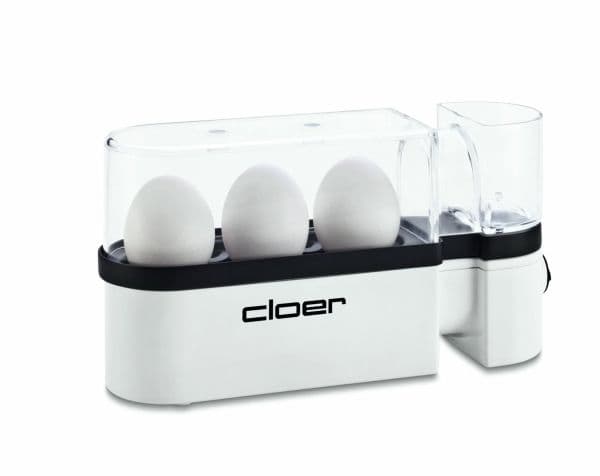 Cloer 6021 - Eggkoker - 300 W - hvit