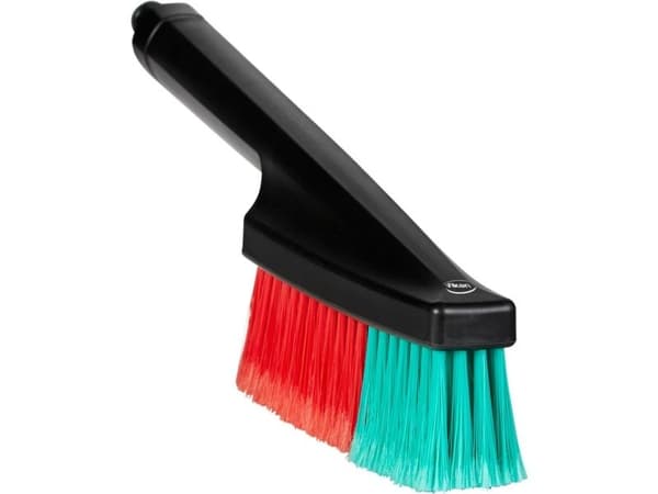 Autobørste med vandgennemløb, Vikan, sort, polyester/PP, 36 cm, blød - (5 stk.)