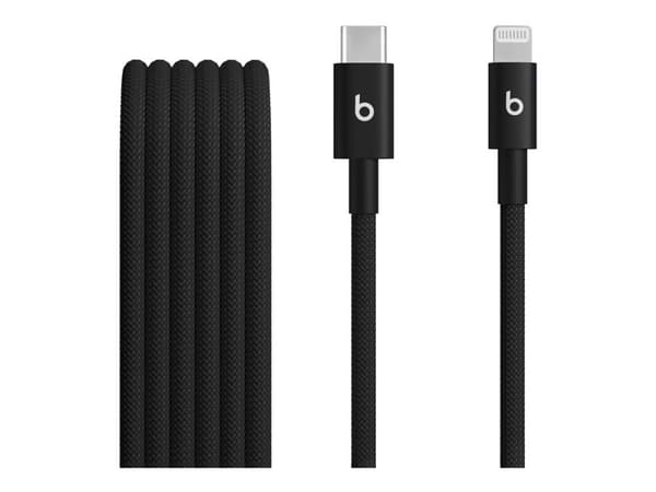 Apple Beats, 1,5 m, Lightning, USB C, Uros, Uros, musta