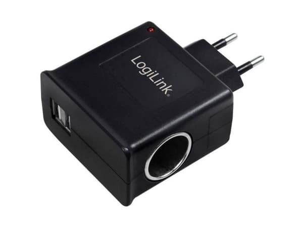 LogiLink PA0046, Innendørs, Cigartenner/lighter, USB, 5 V, Sort