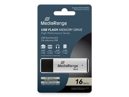 High Performance 16 GB(silber/schwarz, USB-A 3.2 Gen 1)