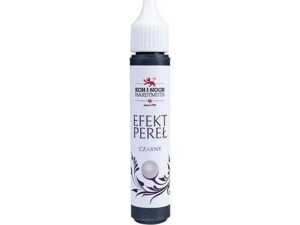 Perleeffekt-penn svart 30 ml