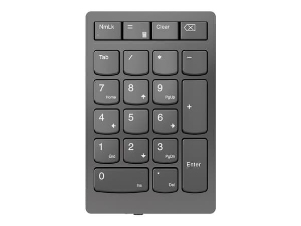 Lenovo Go Wireless, Bluetooth/USB/RF Wireless, 21, Universaali, 1 m, Harmaa