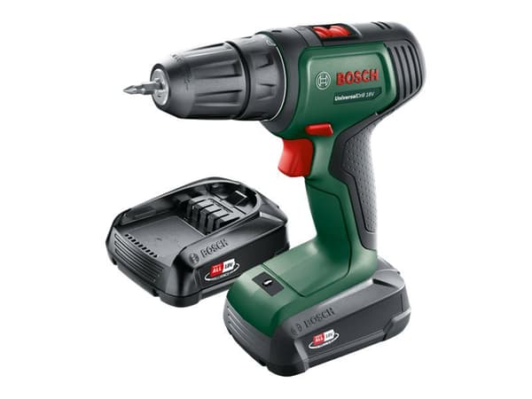 Bosch AKKUSKRUEMASKINE UNIVERSAL 18V 2X1,5AH