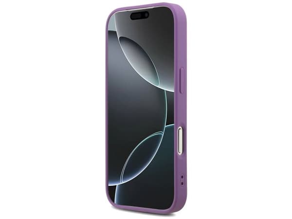 Guess fast glitter 4G-deksel til iPhone 17 Pro - lilla