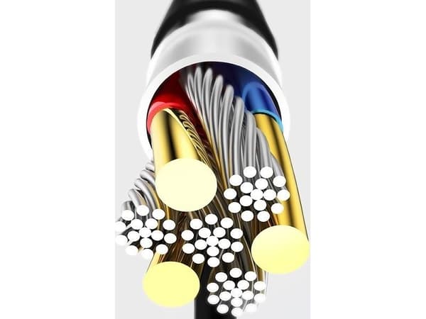 Usams USB-A - Lightning USB-kaapeli 1 m musta (SJ266USB01)
