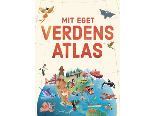 Mitt eget verdensatlas | Språk: Dansk