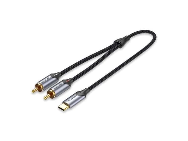 Kabel Audio Vention USB-C na 2RCA meski 2m