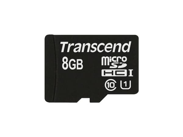 Transcend microSDHC Class 10 UHS-I (Premium) - Flashminnekort - 8 GB - UHS Class 1 / Class10 - microSDHC UHS-I