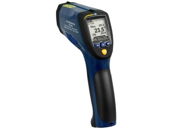 PCE Instruments infrarødt termometer optikk 50:1 -50 til 1370 °C