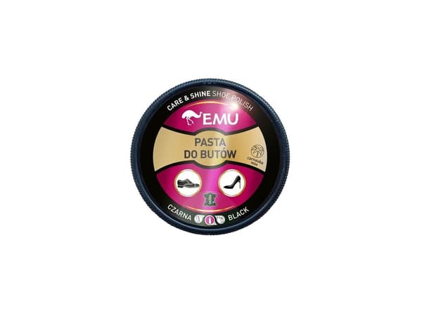 EMU Shoe polish - black 50ml