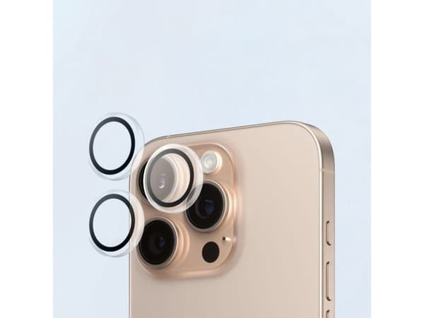 Härdat glas Tech-Protect EASY SET+ 3-pack för iPhone 16 Pro / 17 Pro clear