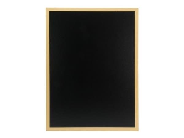 Securit Woody extra stor whiteboardtavla i teak