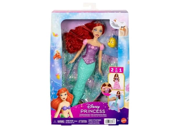 Disney Princess Transformation Doll Ariel