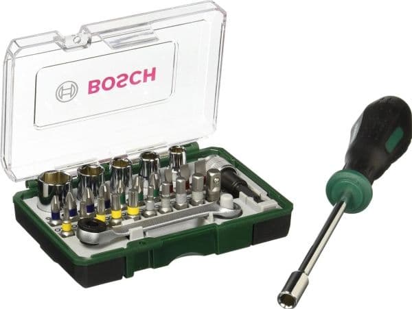 Bosch BIT AND SCREW SET 27PIE PL WITH SCREWDRIVE -ruuvisarja