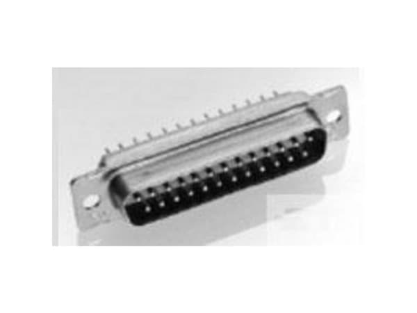 TE Connectivity Amplimite 109 25 Way Cable Mount D-sub Connector Plug