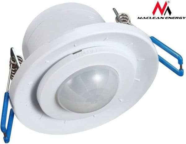 Maclean MCE130, Infraröd sensor, Kabel, 6 m, Innertak/vägg, Vit, 2,2 m