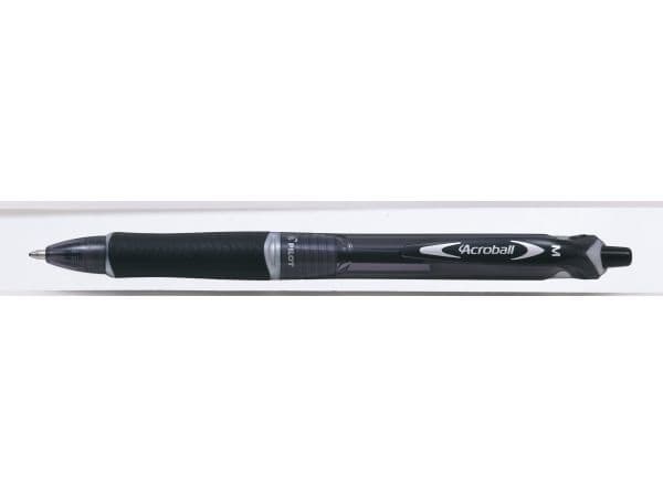 Kuglepen Pilot Acroball medium sort (stk.)