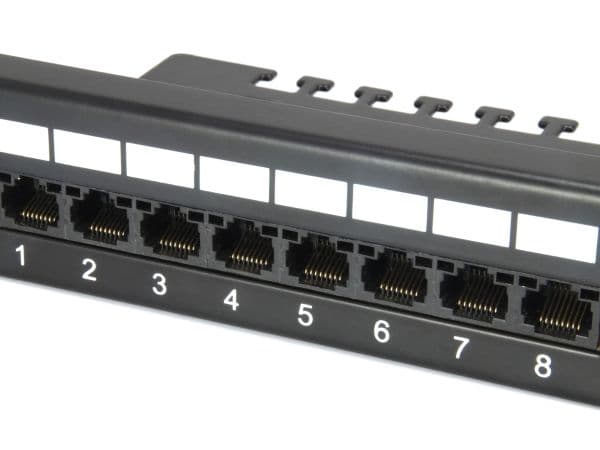 Equip 135425, RJ-45, Sort, Rackmontering, 1U, RoHS, CE