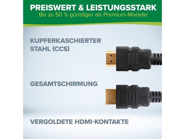 Eaton HDMI-kabel - HDMI 7m sort