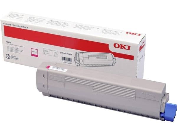 OKI - Magenta - original - tonerpatron - for C813n