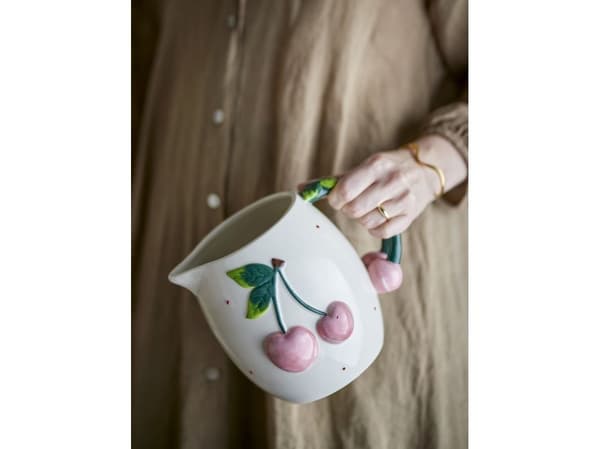 CREATIVE COLLECTION Berrie mugge, rosa, steintøy