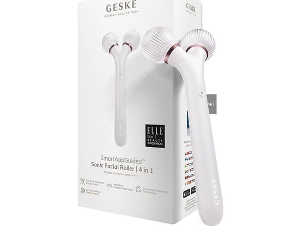 Geske 4in1 sonisk ansiktsrull med app (stjernelys)