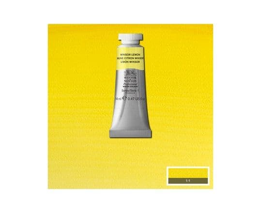 Vannfarge proff 14 ml Winsor Lemon 722