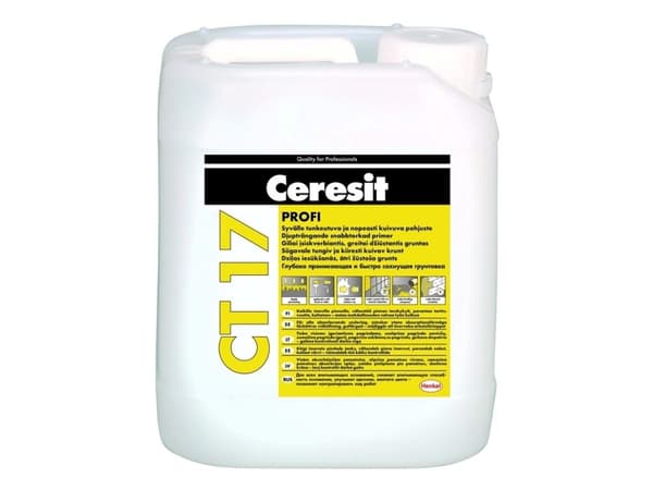 Ceresit CT17 primer, gulaktig, 10 l