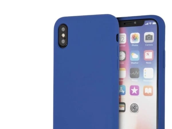 BMW Silicone M Collection-deksel til iPhone X / Xs - blå