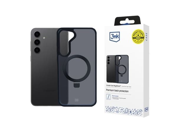 3MK Smoke Case til Sam S24 Plus + Magsafe & stativ