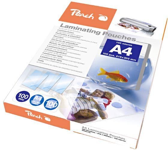 Lamineringsficka A4 Peach PP500-02 (100 st)
