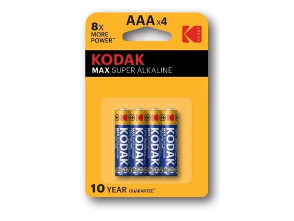 Kodak MAX - Batteri - alkaliskt