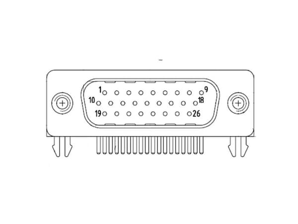 Molex 1731130210 D-SUB-liitin 1 kpl Bulkki