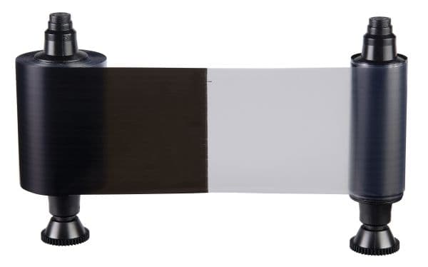 Evolis 2 Panel monochrome ribbon - Black + Overlay (KO) - Färgband - för Evolis Dualys, Dualys3 Basic, Dualys3 Basic Mag, Pebble 4 Basic, Pebble4 M...