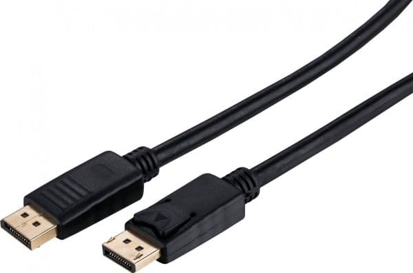 C-Tech DisplayPort 1.2-kabel 4K@60Hz M/M 2 m