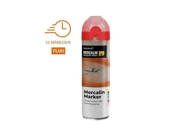 Markeringsspray FL 500 ml röd