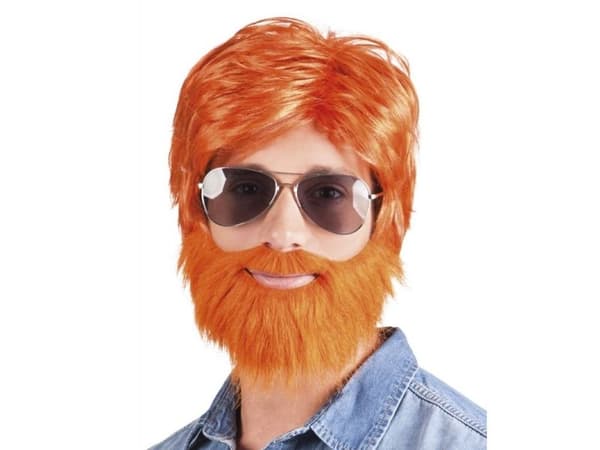 Boland Dude, Rett, Oransje, Menn, Polyester, Tilfeldig, 240 g