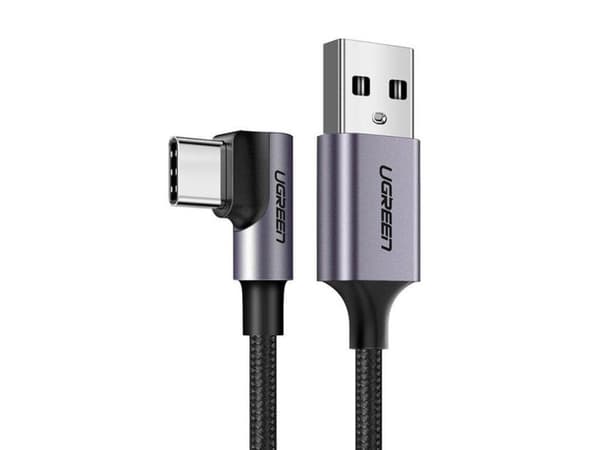 Ugreen 50940, 5 m, USB A, USB C, USB 2.0, 0,48 Gbit/s, Sort, Sølv
