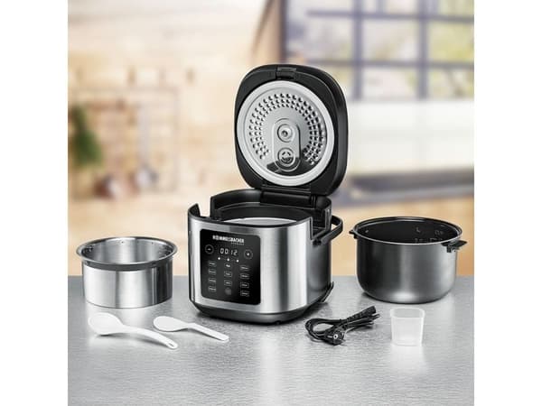 Rommelsbacher MRK 950, Rustfritt stål, 5 l, 5 l, Keramisk, LED, 1 timer