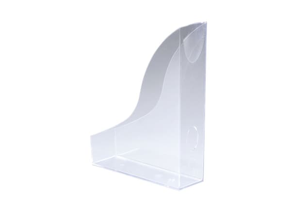 DURABLE BASIC - Magasinfil - ryggbredd: 70 mm - för A4 (210 x 297 mm) - transparent