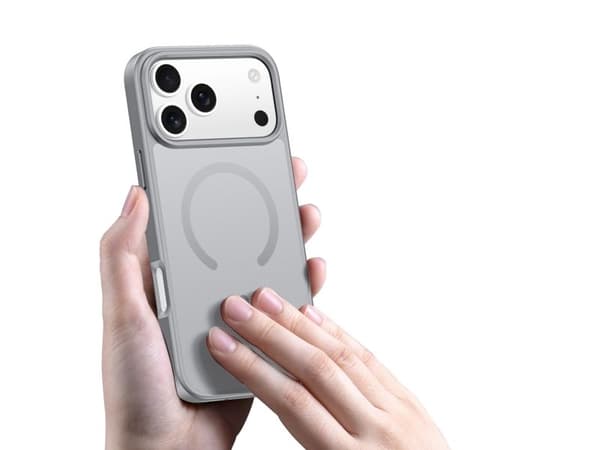 Dux Ducis Yind iPhone 17 Pro-deksel kompatibelt med MagSafe - grå
