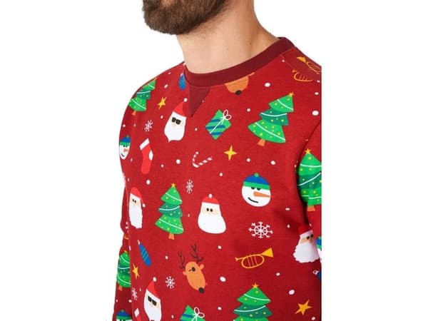 OppoSuits Festivity Red jultröja