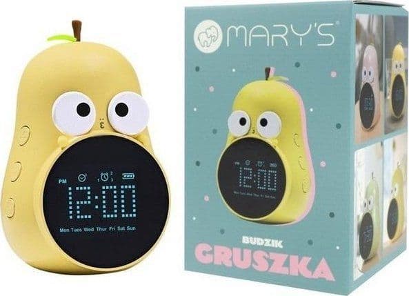 MARY’S väckarklocka päron gul - MW20780