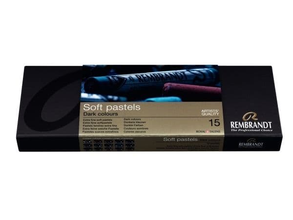 Rembrandt Soft Pastels Dark Colours Set