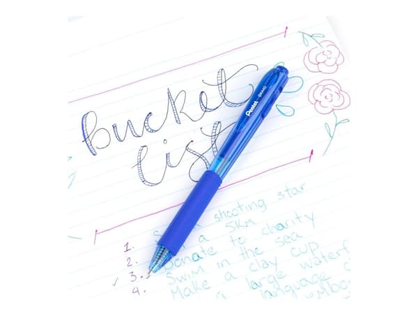 Pentel biros 0,5 mm blå
